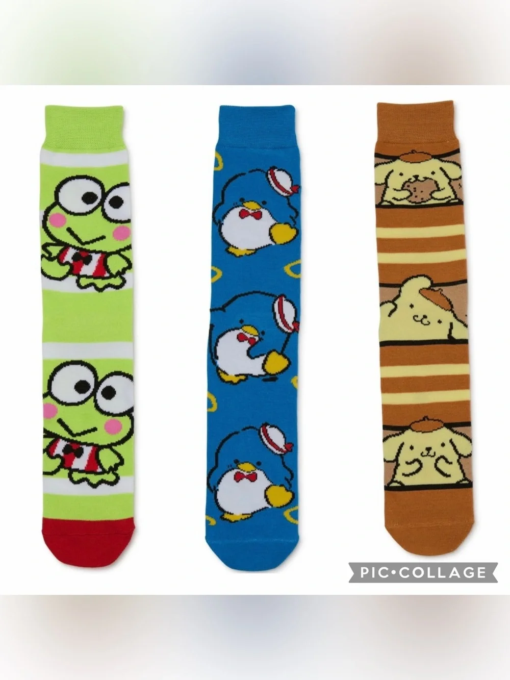🌶️$15🌶️ NEW HELLO KITTY Crew Socks 6 Pairs, shoe size 8 - 12 Men’s